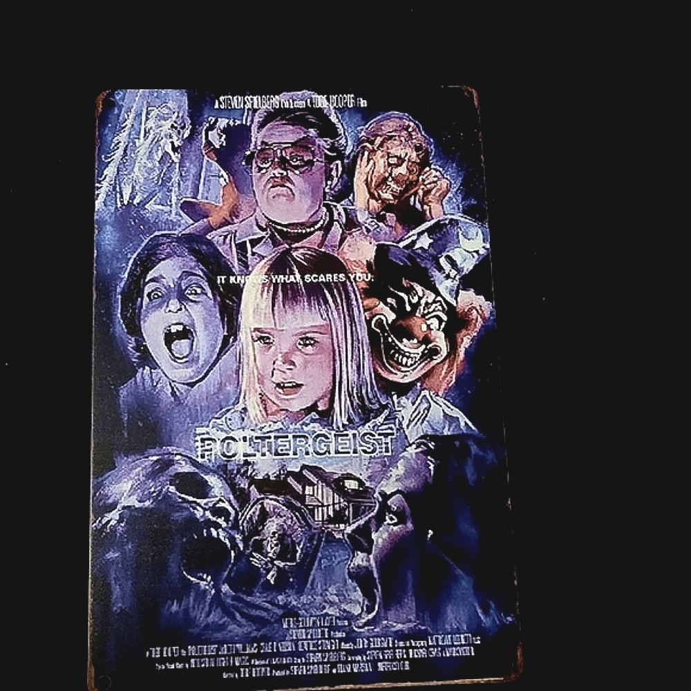 Poltergeist Movie Aluminum Decorative Sign